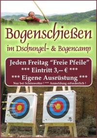 Bogenschießen Traditioneller Bogensport Neuhaus Sport EDER Dschungel- & Bogencamp